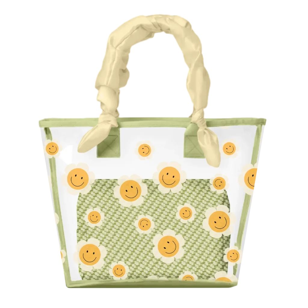 PVC cosmetic tote