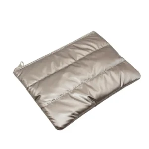 champagne cosmetic bag