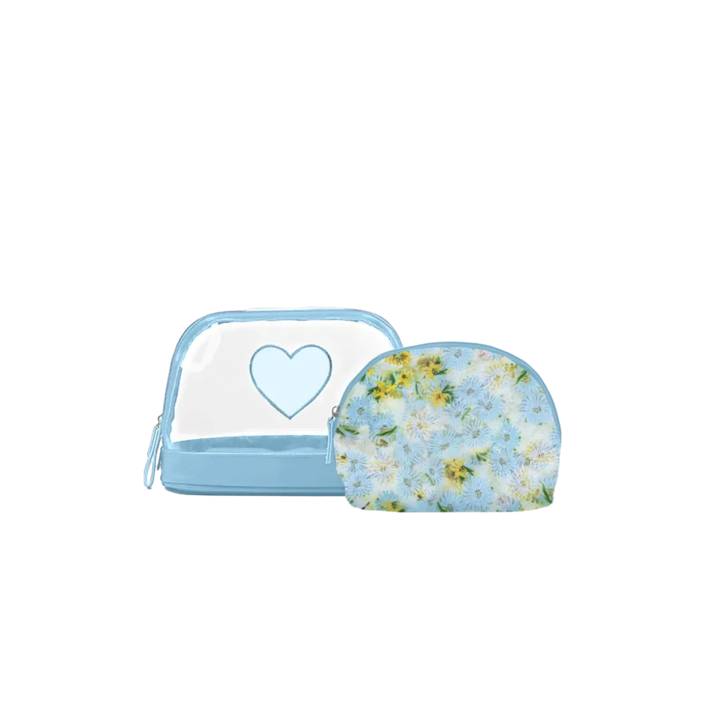 custom makeup pouch set