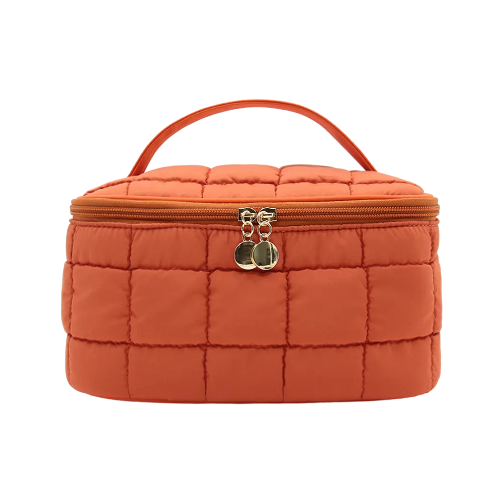 orange cosmetic case