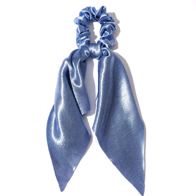 satin scarf scrunchies