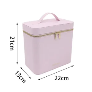 structured cosmetic bag