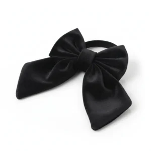 velvet bow hair tie wholesale