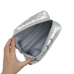 Quilted Cosmetic Pouch
