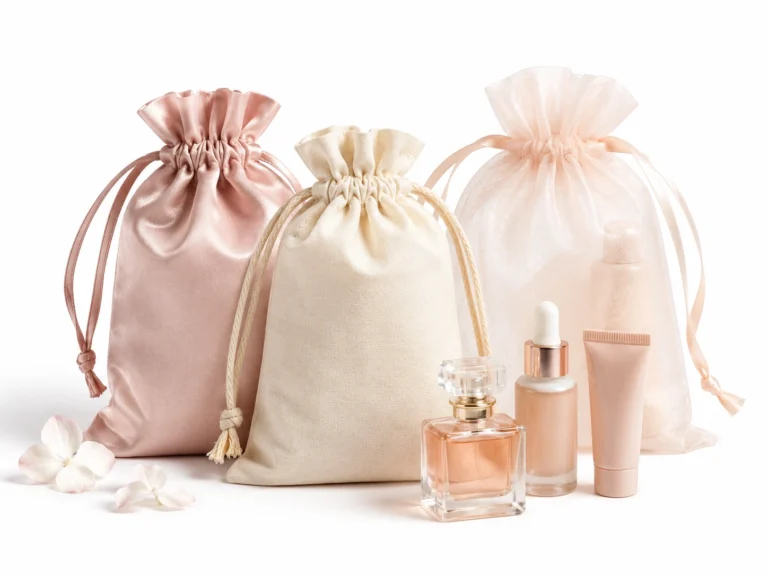 Drawstring Beauty Pouches