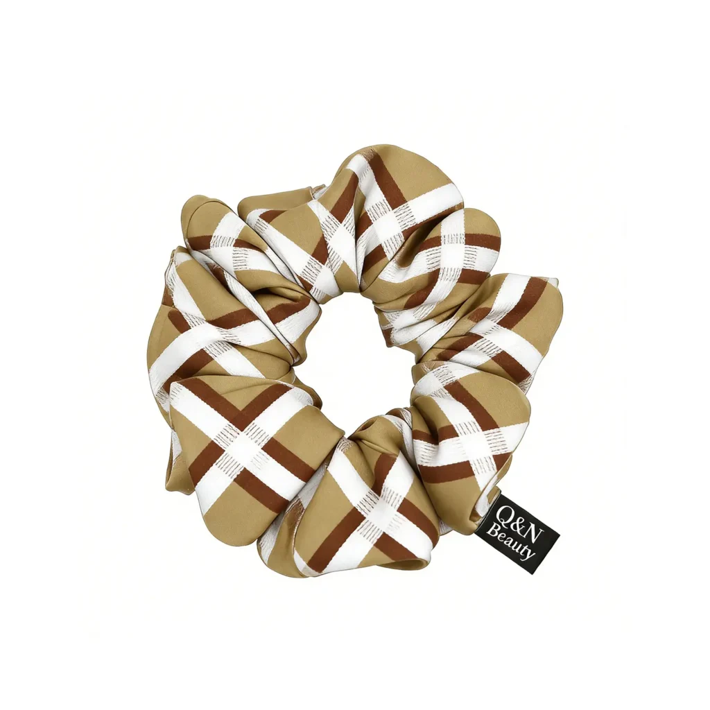 satin scrunchie